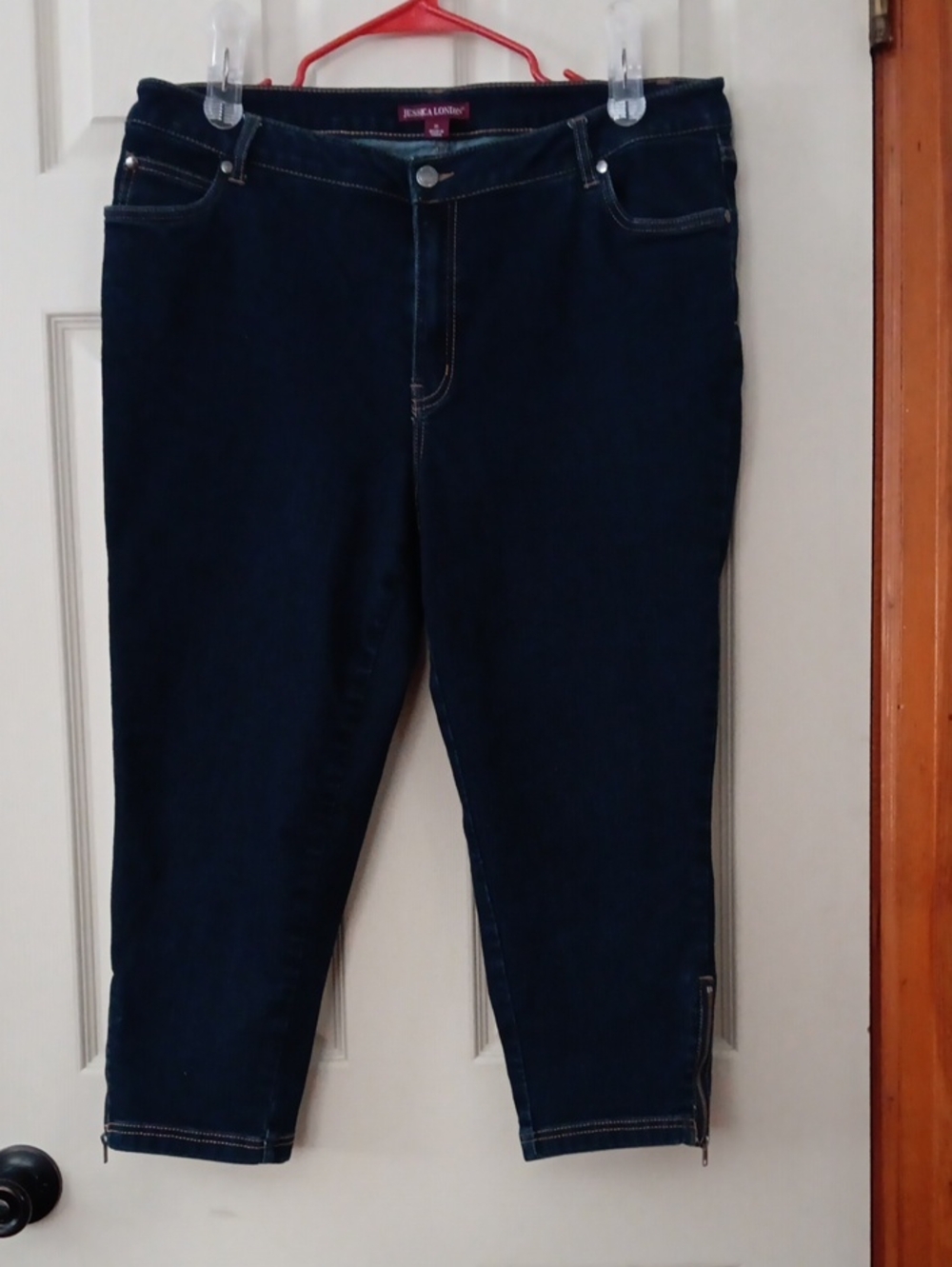 Jessica London Stretch Denim Capris
